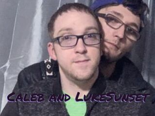 Caleb_and_LukeSunset