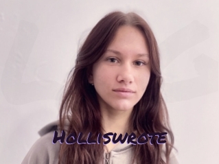 Holliswrote