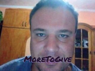 MoreToGive