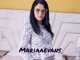 Mariaaevans